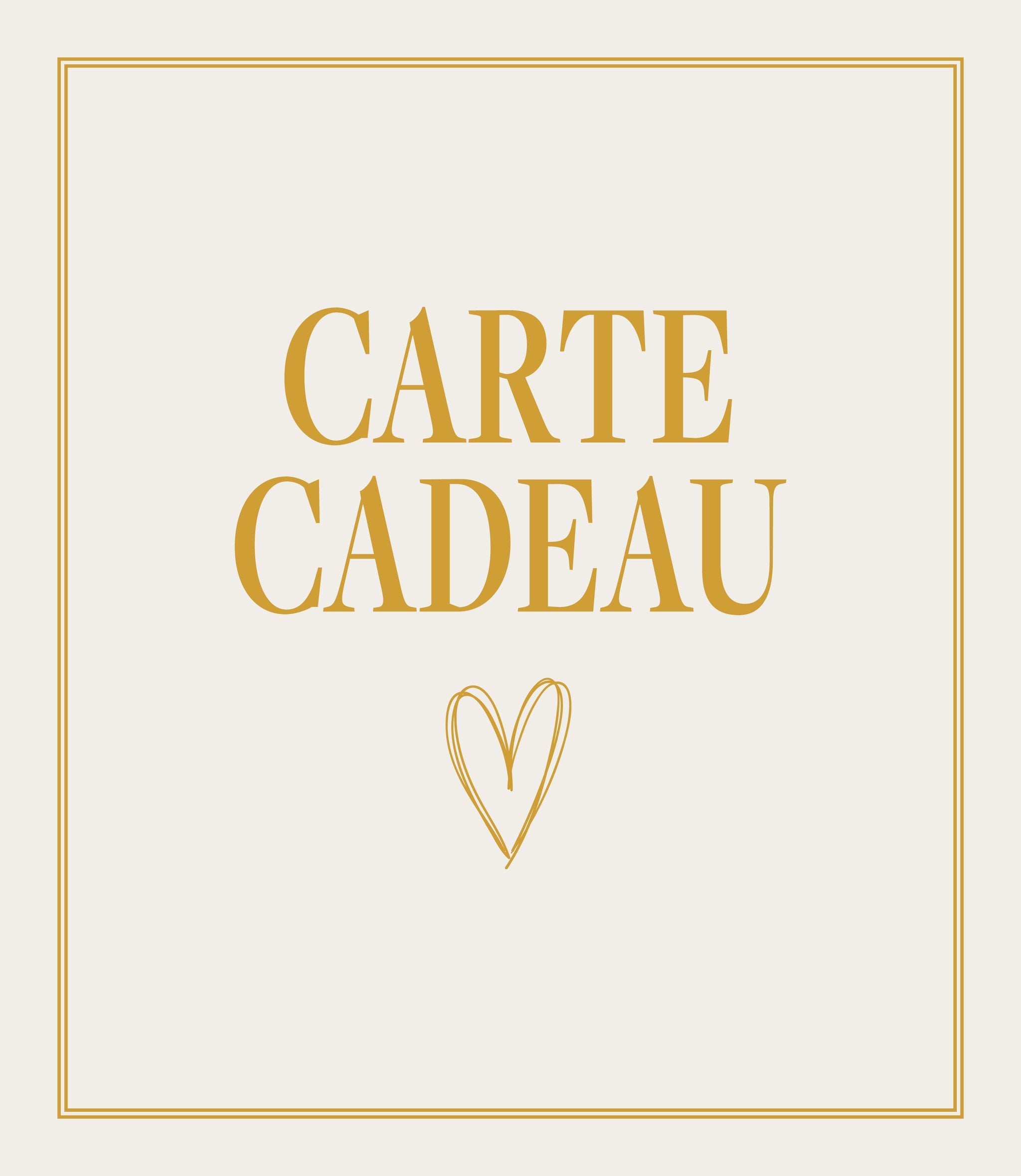 Carte cadeau 🎁