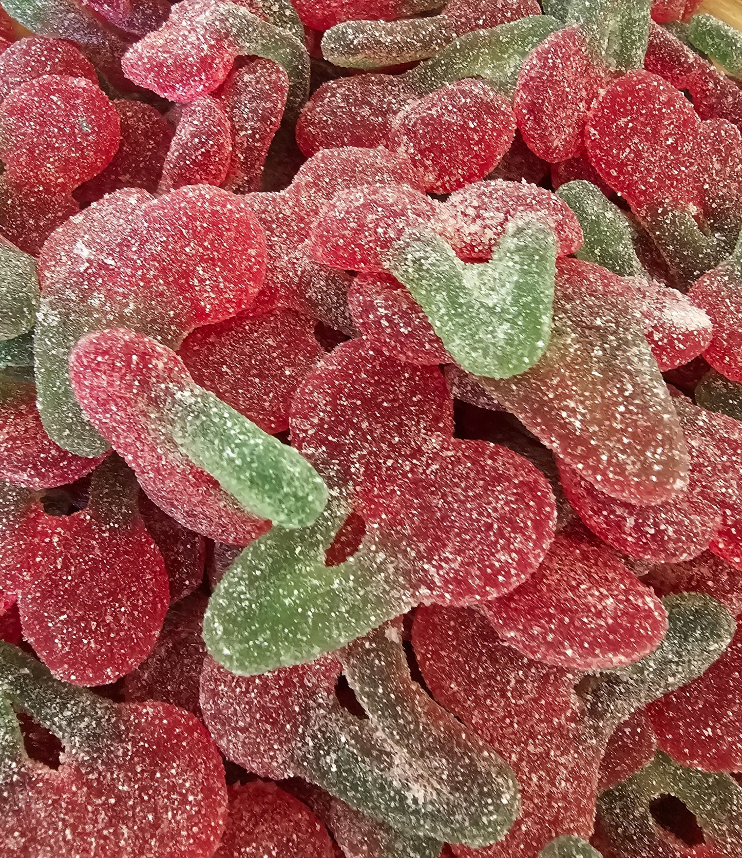 Cerise acidulée haribo