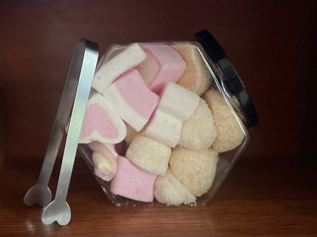 Bonbonnière plastiques avec sa pince