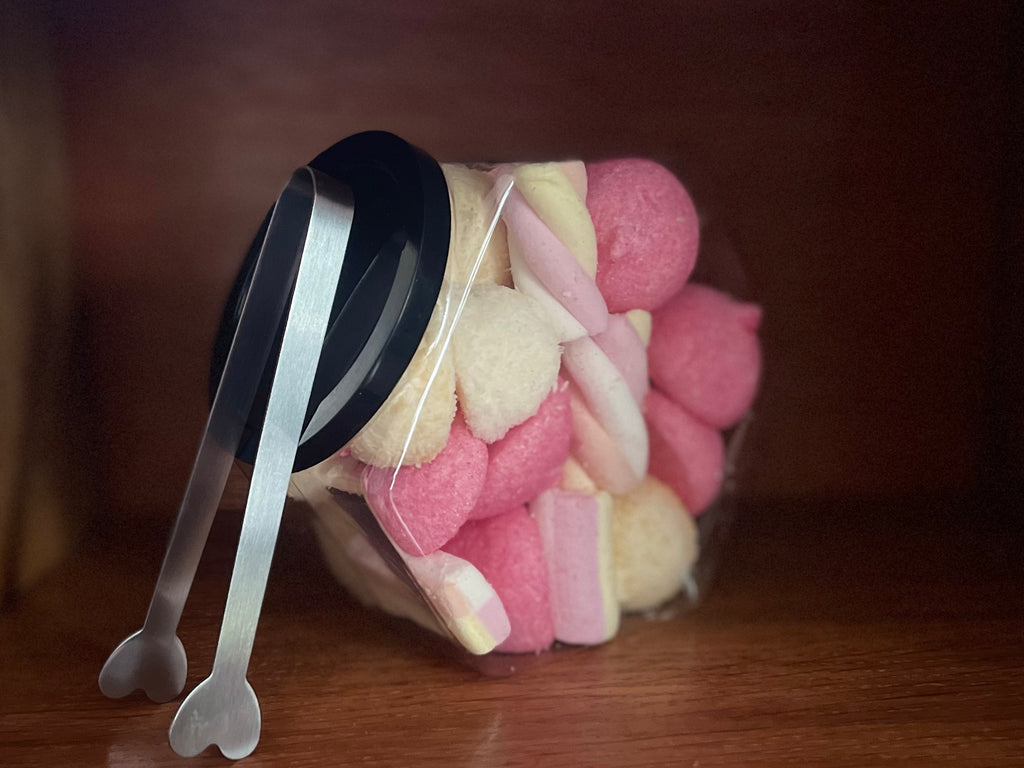 Bonbonnière plastiques avec sa pince