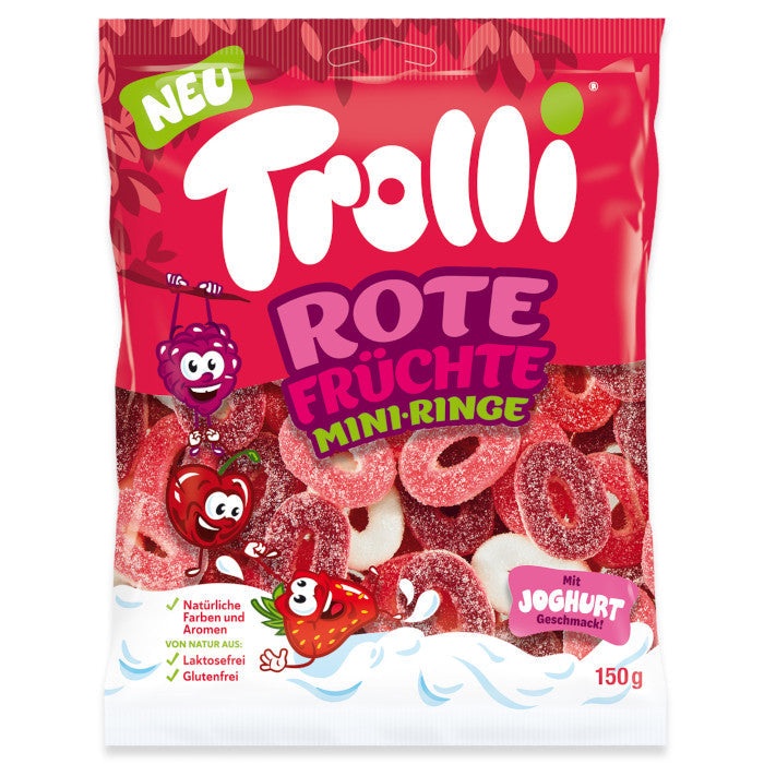 Anneau fruit rouge trolli