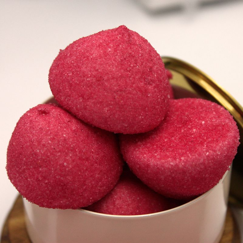 Balle de golf fraise
