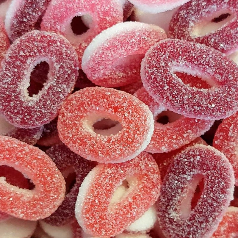 Anneau fruit rouge trolli