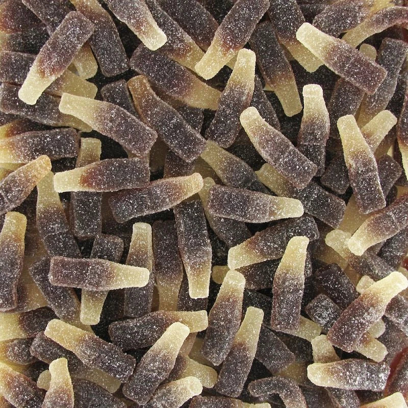 Bouteilles cola candies halal