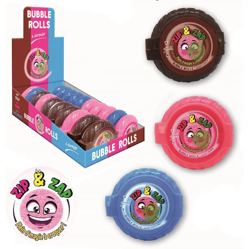 Bubble Rolls gum à dérouler