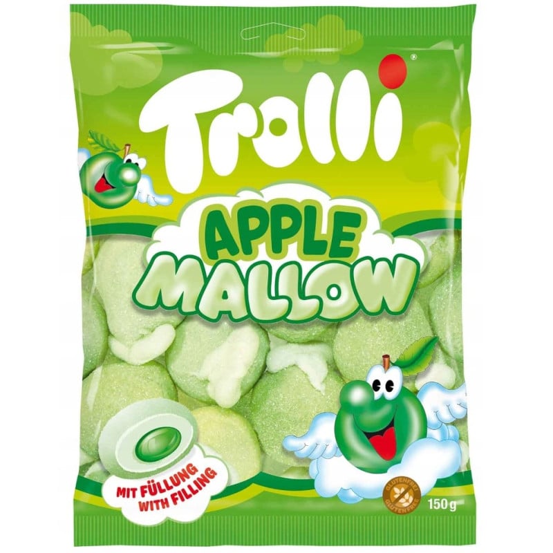 Guimauve pomme fourrée - Trolli