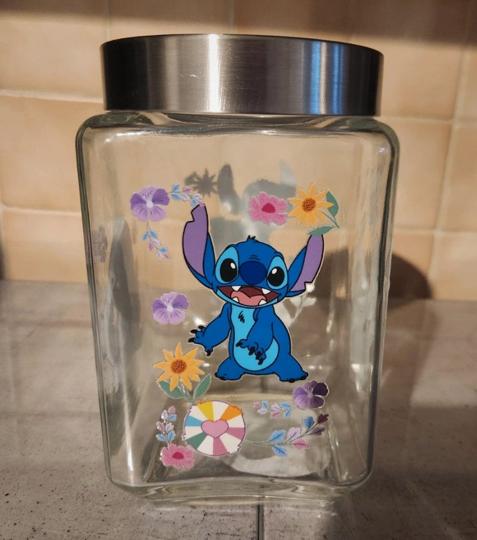bonbonnière stitch en verre