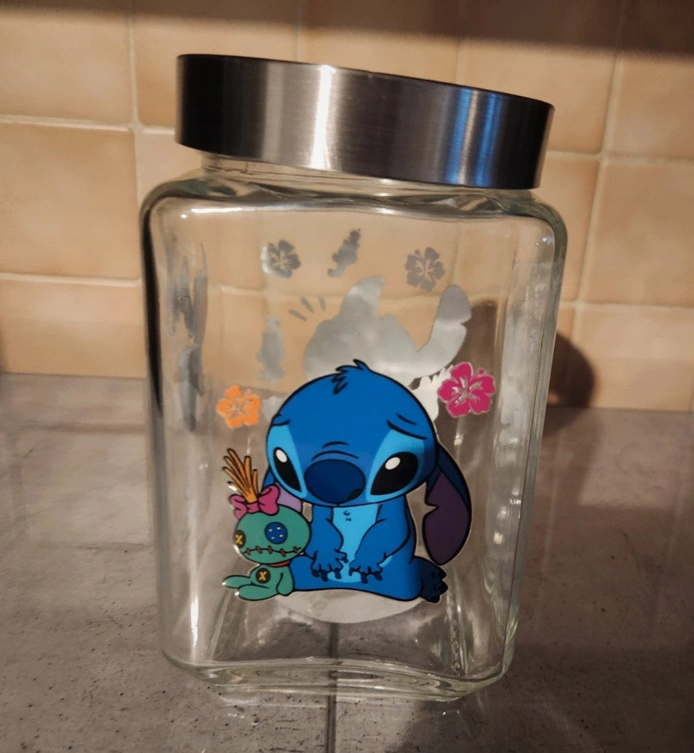 bonbonnière stitch en verre
