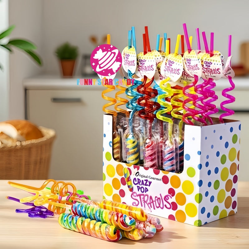 Scuette paille Funny Straws